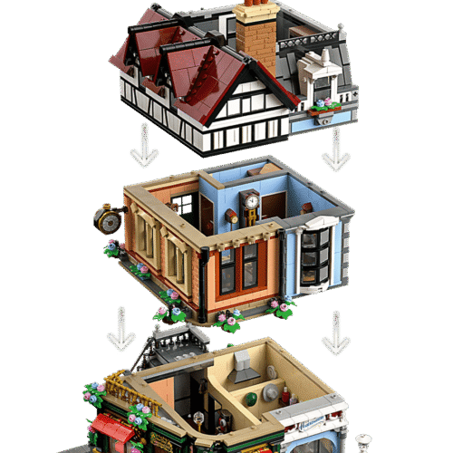 LEGO® Icons Tudor Corner - Image 5