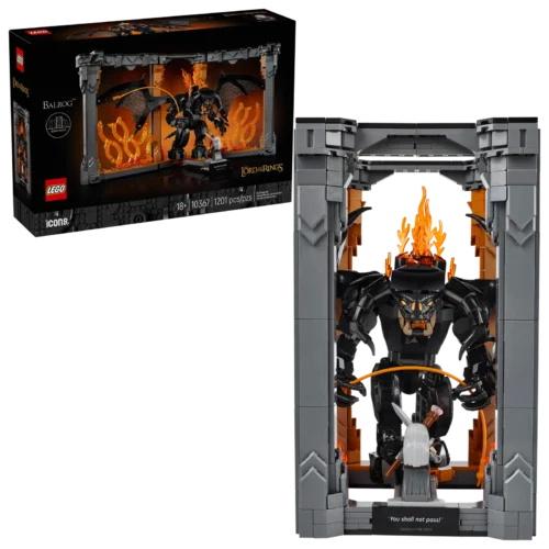 LEGO® Icons The Lord of the Rings: Balrog™ Book Nook - Image 8