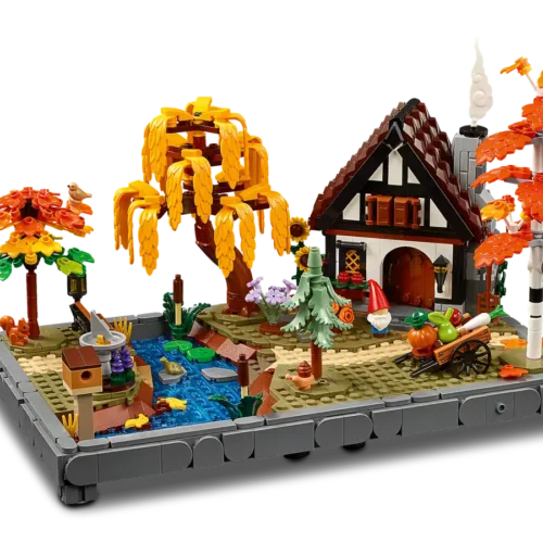 LEGO® Icons Autumn Cottage Garden - Image 6
