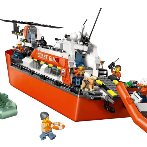 LEGO®  City Coast Guard Rescue Boat & Helicopter - Image 7